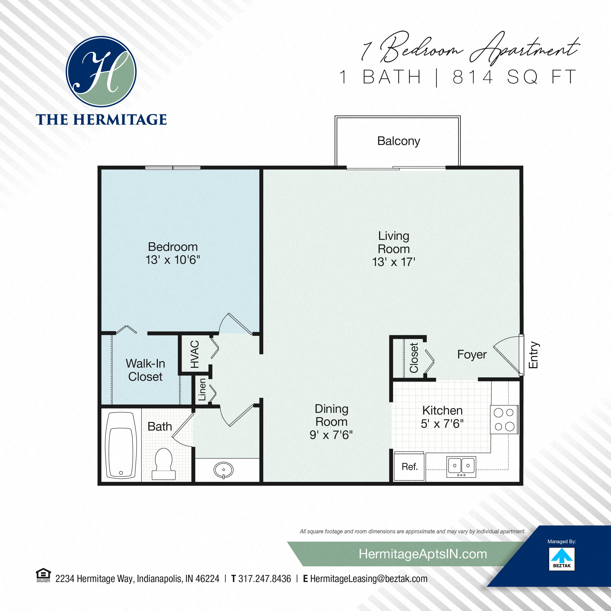 The Abbey floor plan